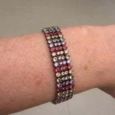 Alternative view of Pulseira Riviera Amanda rainbow