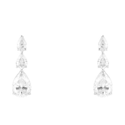Brinco Agatha - Moissanite