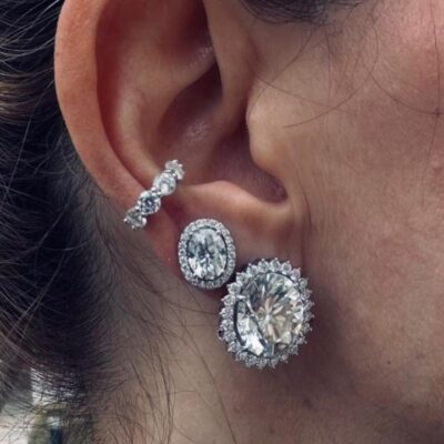 Alternative view of Brinco Julia - Moissanite (2,90ct)