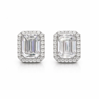 Brinco Vany - Moissanite