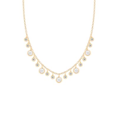 Colar Samira - Moissanite (0,80ct)