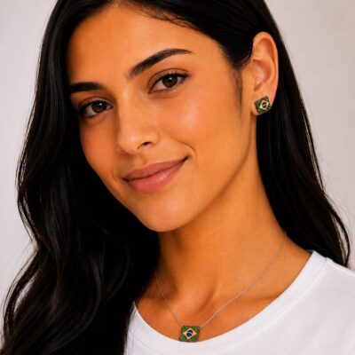 Alternative view of Colar Iandara - Moissanite