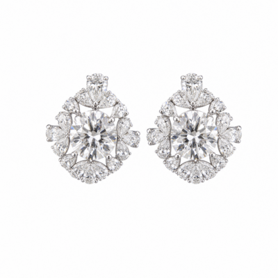 Brinco Amira - Moissanite