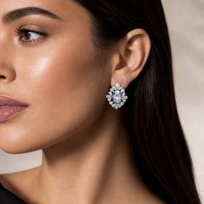 Alternative view of Brinco Amira - Moissanite
