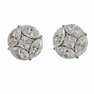Brinco Yanka - Moissanite