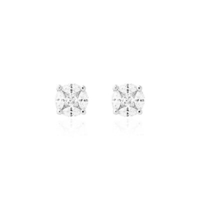 Brinco Vittoria - Ilusion 4x3mm
