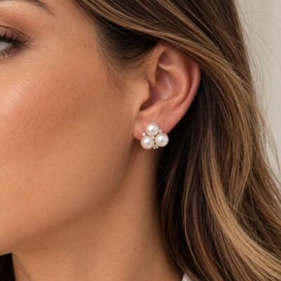 Alternative view of Brinco Dolores - Moissanite