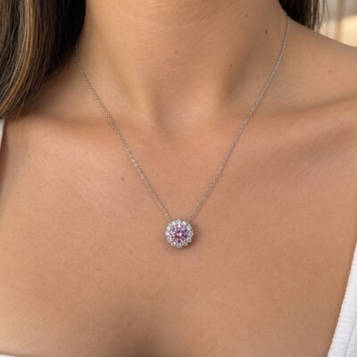 Alternative view of Colar Luanne - Moissanite